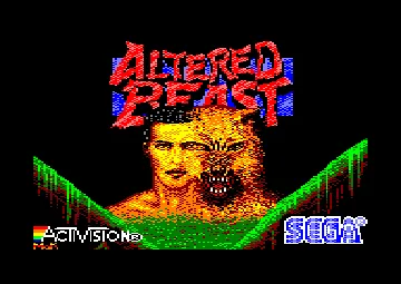 Altered Beast (UK) (1989) (Trainer) screen shot title